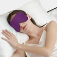 thumbnail image 7 of Sleep Mask Silk Blackouted Soft Travel Mask with Adjustable Strap Sleep Eye Mask Thinking Of You Gifts for Women, 7 of 7