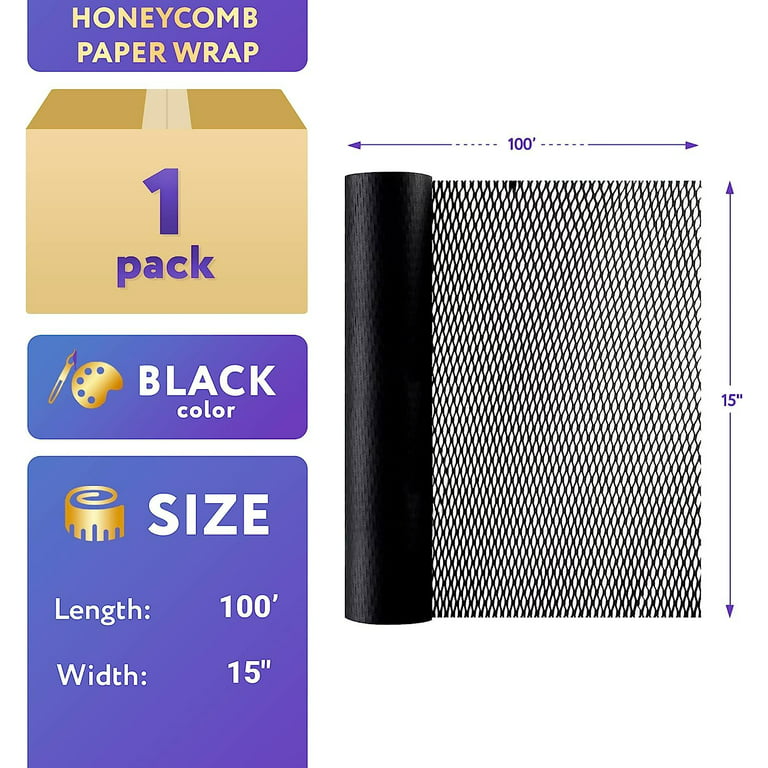 Honeycomb Packing Paper 15 Inch x 164 Foot. Brown Honeycomb 