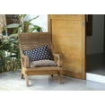 thumbnail image 3 of E by Design Simple Tulip Design Indoor/Outdoor Lumbar Throw Pillow, 3 of 3