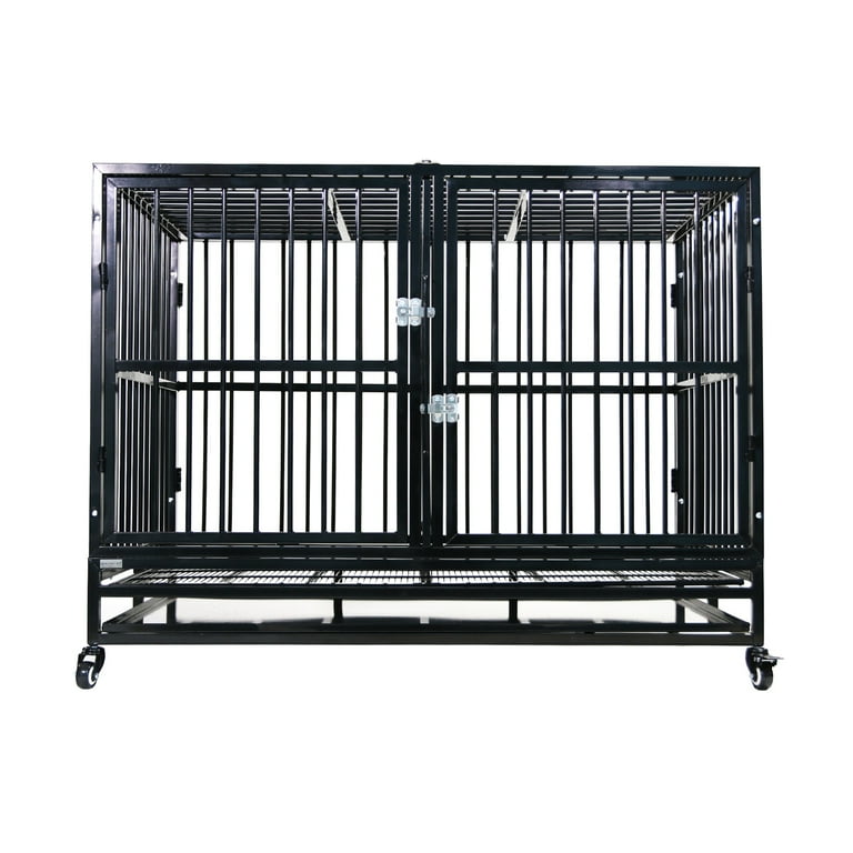 Dividable top dog crate