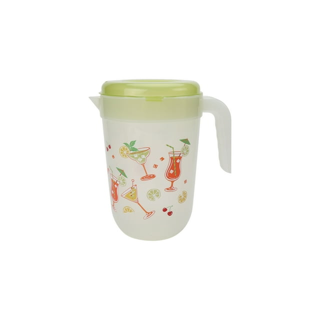 Mainstays Cocktails Polypropylene Pitcher Green 3.69L