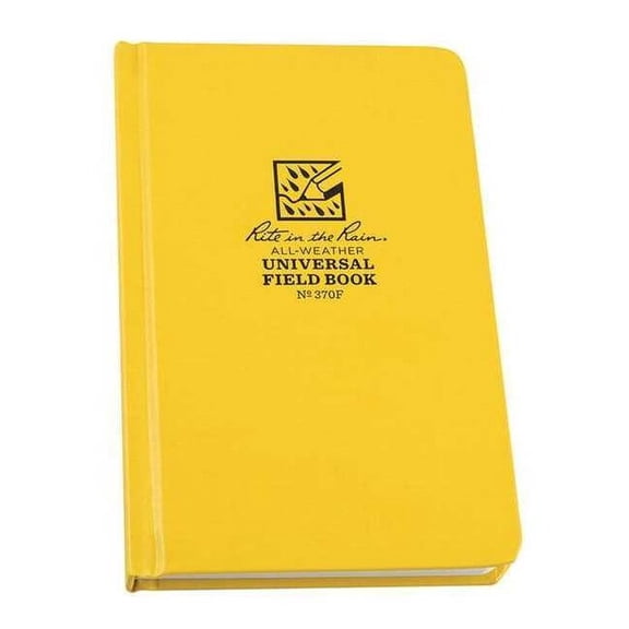 Rite in the Rain Book,Universal,80 Sheets,Yellow Cover 370F