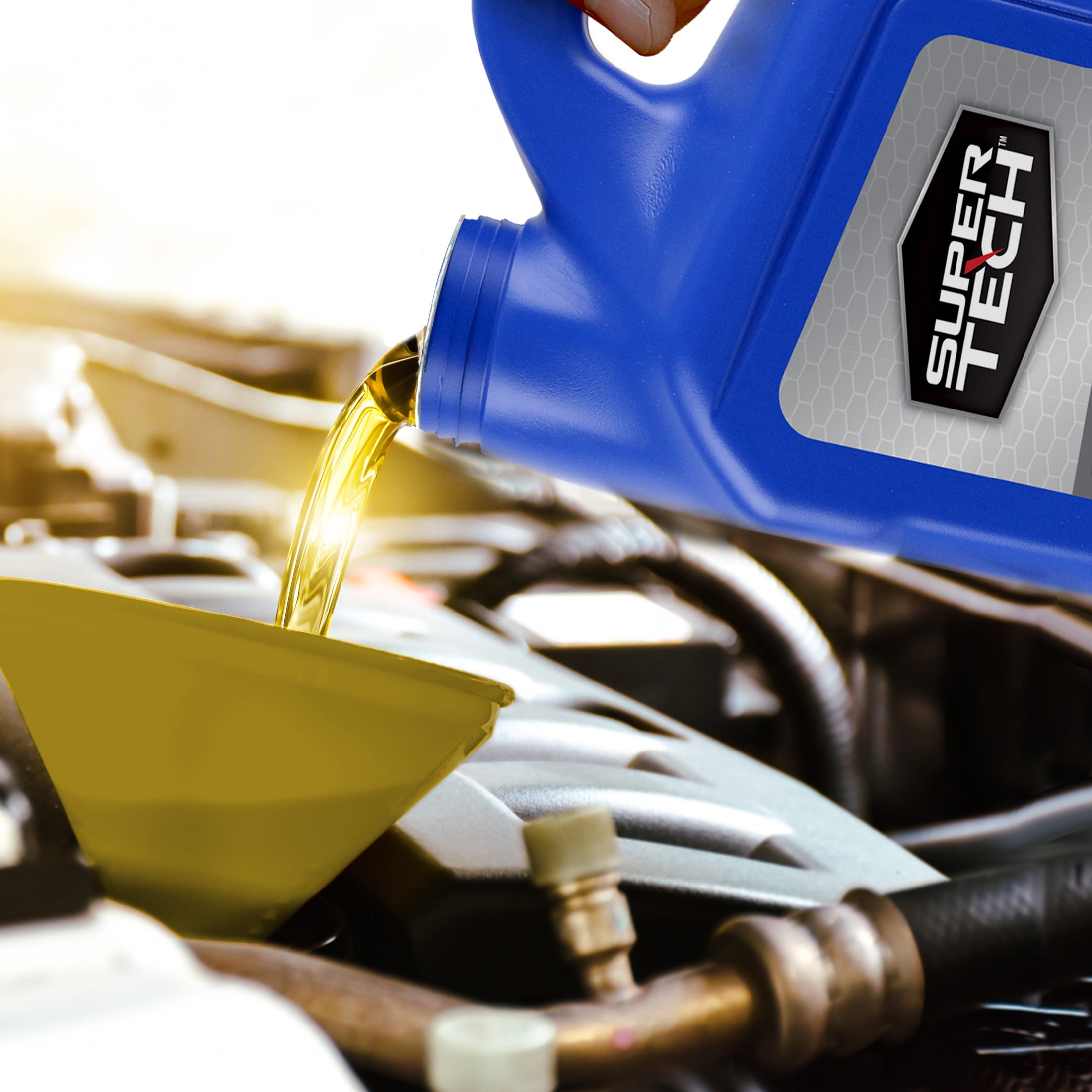 Super Tech Full Synthetic Heavy Duty SAE 15W-40 Motor Oil, 1 Gallon