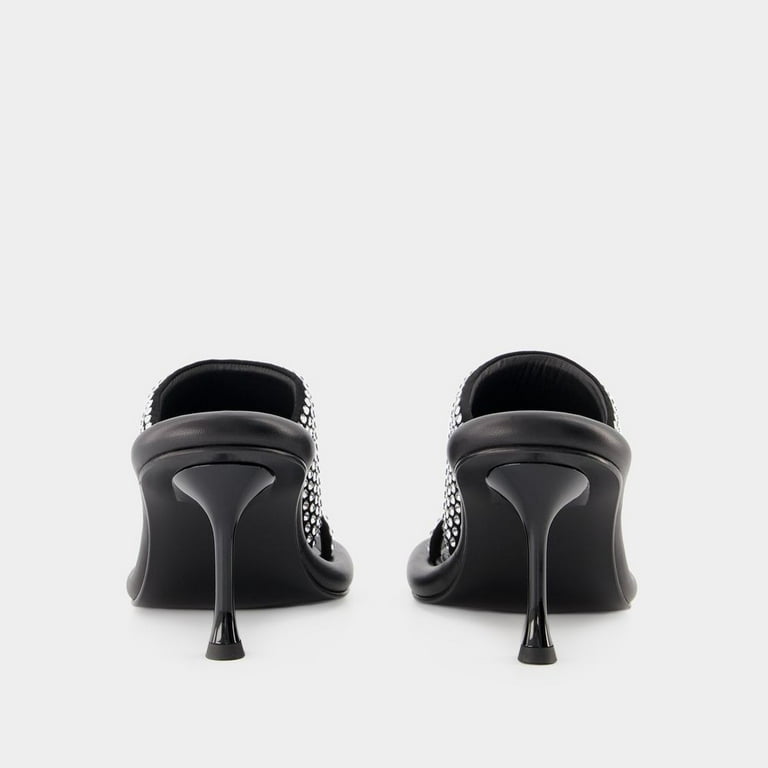 【関税込み】Bumper Crystal Mules - J.W. Anderson - Black - L J. W. Anderson Bumper Crystal Mules - J.W. Anderson - Black