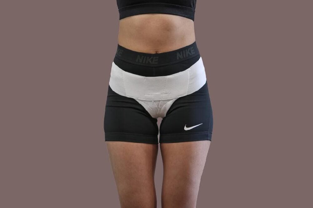 Femme Jock Pelvic Orthotic Support Belt Low Waist (Large)