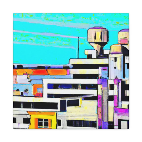 Futurist Pop Art Blast - Canvas