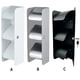 thumbnail image 5 of Bewildely Soporte de papel higiénico de doble rollo moderno con sistema de bloqueo sin contacto soporte de pared para papel higiénico Almacenamiento y organización del hogar do, 5 of 6