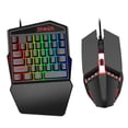 thumbnail image 3 of Combo de teclado y mouse Macarena teclado para juegos RGB de una mano, 3 of 6