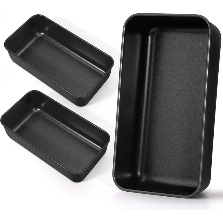 Vesteel Nonstick Loaf Pan Set of 3, 9" x 5" photo 1