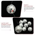 thumbnail image 3 of unbranded Bolas De Espejo En Plata Para De Fiesta Y Bar Con Cuerda Para Colgar En Diferentes Espacios, 3 of 8