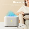 thumbnail image 4 of Mouliraty Flame Diffuser Humidifier 2 Flame Colors, Oil Aroma Diffuser With Waterless Auto-Off Protection, Fire Diffuser For Home, Bedroom, 4 of 8