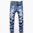 thumbnail image 2 of THJRPQJFD High Waisted Straight Leg Jeans Boys Jeans Size 6 High Jeans Toddler Boy Sweatpants Newborn Boys Clothes Baby Boy Clothes 9-12 Months 18m, Light Blue 9-10 Years, 2 of 9