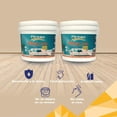thumbnail image 3 of PINTEX Kit Pinta-me 2 Galones Pintura Vinil-Acrílica 3.8 L c/u | Incluye Brocha, Rodillo, Felpas, Masking Tape y Plastiprotector | Acabado Mate | Interiores y Exteriores | Desierto, 3 of 5
