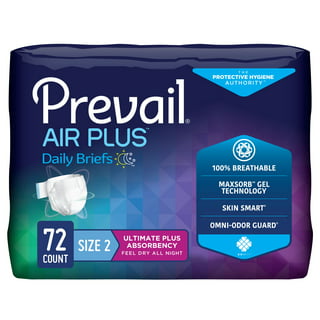 Prevail Daily Disposable Underwear Female Small, Maximum, 88 Ct