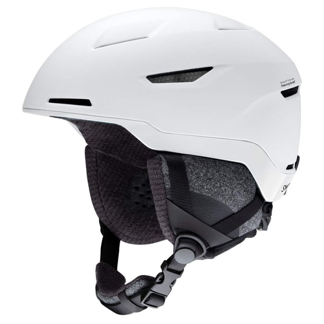 Casco de nieve Smith Optics Vida para mujer, blanco satinado mate S