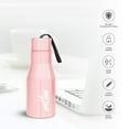 thumbnail image 2 of MILTON Super 500 Stainless Steel Water Bottle, 475 ml, Light Pink, 2 of 3