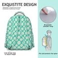 thumbnail image 5 of "Floral Sunflower Backpack for College - Trendy Wildflowers Pattern School Bookbag with 15 Inch Laptop Compartment, Water-Resistant Material, Comfortable Padded Straps, Women's Fashion Backpack", 5 of 6