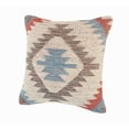 thumbnail image 5 of HomeRoots 516980 18 x 18 x 18 in. Multi Color Geometric Zippered 100 Percent Cotton Throw Pillow - Set of 2, 5 of 5