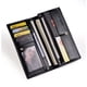 thumbnail image 4 of EeaseMX Cartera larga de piel sintética para hombre, de gran capacidad, para cheques, tarjetas de crédito y efectivo (negra), 4 of 7
