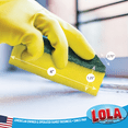 thumbnail image 2 of LOLA Pot Brite Scour N' Sponge, Dual Sided Fiber & Sponges Non-Scratch Scrubber - 12 Pack, 2 of 7