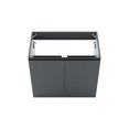 thumbnail image 5 of Wall Mount Vanity Cabinet (Sink not included), Grey Gray, Melamine Wood , Hotel Bedroom Bathroom, Modern Contemporary HB33815, 5 of 9
