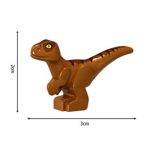Jurassic Dinosaur Park Indominus Rex DIY bloques dinosaurios Tyrannosaurus Rex pequeños modelos bloques de construcción chico juguetes animales conjunto regalo Tan Jianjun unisex