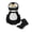Black White Penguin, variant on RUINIXCW Baby Halloween Animal Costume Sleeveless Romper Cartoon Hat Socks