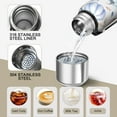 thumbnail image 3 of 20 Oz Fall Pumpkin Coffee Tumbler Double Wall Insulated Stainless Steel Water Bottle | Metal Reusable Thermoses Flask with Cup Cap | Leak & Sweat Proof with Anti-Dust Lid, 3 of 7