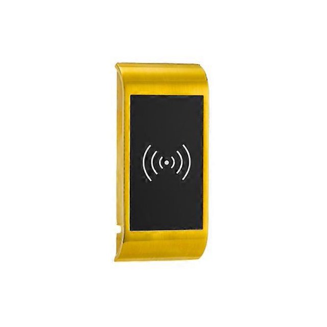Electric Lock Smart Sensor Lock, Office File Cabinet Lock, Cabinet Lock (Gold)