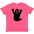 thumbnail image 3 of Inktastic Happy Halloween Cute Ghost Youth T-Shirt, 3 of 5