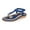 BLUE, variant on Women's Classic Bohemian Comfort Sandals