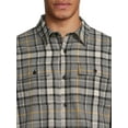 thumbnail image 4 of Burnside Men's Plaid Flannel Shirt, Sizes S-2XL, 4 of 5