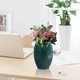 thumbnail image 5 of Jarrón Moderno de Plástico Blanco | Jarrón Decorativo Grande para Flores Frescas y Secas | Centro de Mesa para Sala de Estar, Oficina, Boda y Estantería | 1 Pieza, 5 of 6