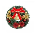 thumbnail image 4 of 2 piezas 30cm Corona de Navidad Simulación Corona Colgante Accesorios de Ventana En La Puerta, Accesorios de Fondo para Árbol de Navidad, 4 of 5