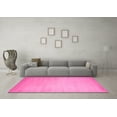 thumbnail image 3 of Ahgly Company Indoor Square Abstract Pink Contemporary Area Rugs, 5' Square, 3 of 4
