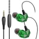 thumbnail image 1 of Auriculares con cable, 3,5 mm, estéreo, bajo, Auriculares con cable, teléfono móvil, tableta, Auriculares internos, verde 1 par Eigraketly EL001673-03B, 1 of 2