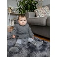 thumbnail image 3 of Rokka&Rolla Baby Boys' Infants Puffer Coat Toddler Hooded Winter Jacket, Sizes 6-24M, 3 of 9