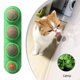 thumbnail image 4 of Bolas de hierba gatera divertidas Suministros para gatos Juguete de hierba gatera Resistencia a mordeduras para gatos domésticos (Verde), 4 of 8