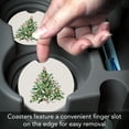 thumbnail image 3 of Thirstystone "Peppermint Tree" Single Coaster for Vehicle Cup Holder, 3 of 7