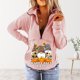 thumbnail image 2 of Sudadera con cuello en V para mujer, bonita sudadera recortada con cremallera para entrenamiento, Tops de Acción de Gracias para mujer Pompotops FGAJ19742, 2 of 5