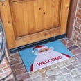 thumbnail image 2 of Rubber-Cal "Santa Claus is Back!" Christmas Doormat Holiday Doormats, 18 x 30-Inch, 2 of 5