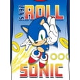 thumbnail image 2 of Sonic the Hedgehog Boys' Pajama Set 2pc Fleece PJs, 4-10, Blue, 2 of 5