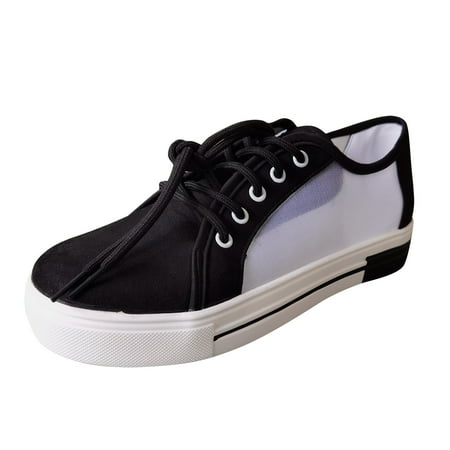 

NECHOLOGY Womens Walking Sandals Shoes Single Lace-up Velvet Casual Breathable Women s Casual Leather Shoes for Women Black 8.5