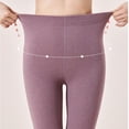 thumbnail image 3 of Gibobby Mallas con bolsillos para mujer 2x para mujer (Morado, L), 3 of 4