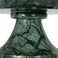 thumbnail image 4 of Bloomingville Marble Footed Pedestal Bowl, Green, 4 of 6