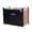 Black, variant on AYktou Expanding File Folder, Rainbow Pockets Desktop Accordion File Organizer, Large Capacity A4 Document Organizer with Indexs, Standing Folder Portable Bill & Receipt Organizer for Home Office