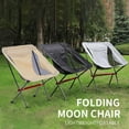 thumbnail image 3 of Qholemyo Camping Gear 7075 Aluminum Alloy Folding Camping Chair Backrest Support For Outdoor Fishing And Home, 3 of 4