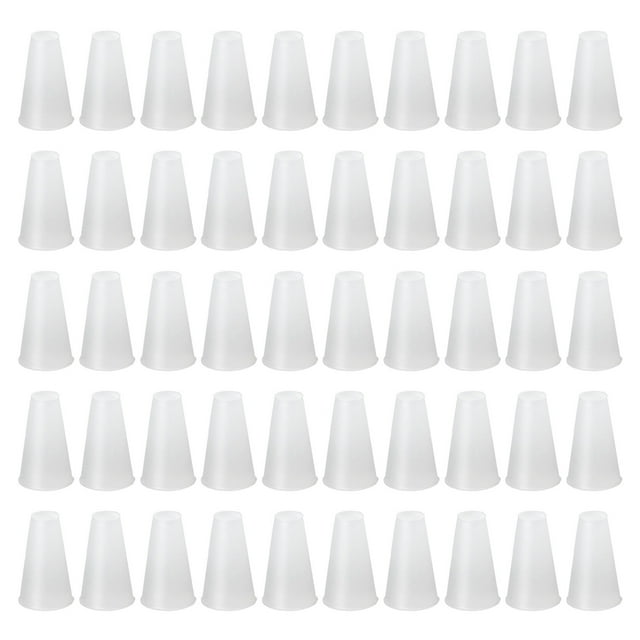 50PCS Bouchons Coniques en Silicone Résistant à Haute Température Bouchon Conique pour la Protection de Scellement