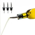 thumbnail image 3 of 3x Stainless Steel Liquor Spirit Pourer Free Flow Wine Bottle Pour Spout Stopper, 3 of 11