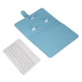 thumbnail image 3 of Estuche de Transporte de Viaje de Cuero Magnético con Tapa de Teclado Inalámbrico Universal con Soporte para Teléfonos IOS - Mejore su Productividad Mientras ANGGREK  Otros, 3 of 8